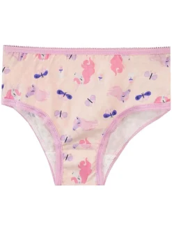 Harry Bear Filles Licorne 100% Coton Caleçons 5 Lot