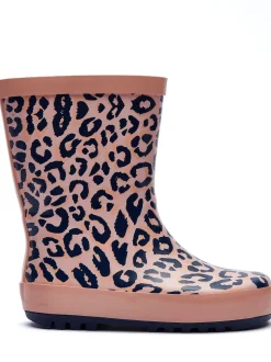 Harry Bear Wellies imprimés léopard