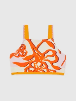 Haut de bikini Reiss Phoebe à imprimé floral