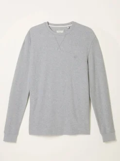 Haut de pyjama FatFace gaufré à Col rond