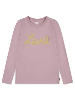 Haut Levi's® à logo appliqué à manches longues