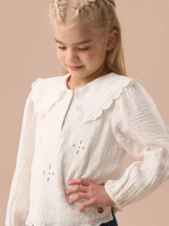 Hors blanc - Chemisier Angel & Rocket Rayure Manches longues Betty