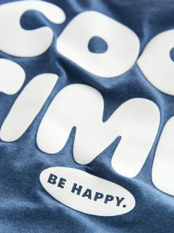 Hors bleu marine cool - Pyjamas simples confortables (1.5-9ans)