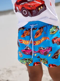 Hot Wheels - Ensemble Rash Gilet et short de bain (3mois-7ans)
