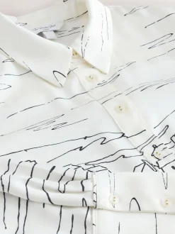 Impression bateau - Chemise à manches longues