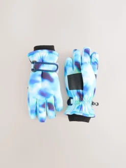 Impression bleue - Gants de ski (3-16ans)