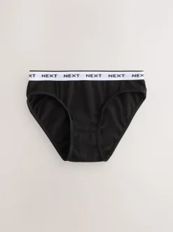 Impression noir/blanc - Lot de 10 slips de bikini (5-16 ans)
