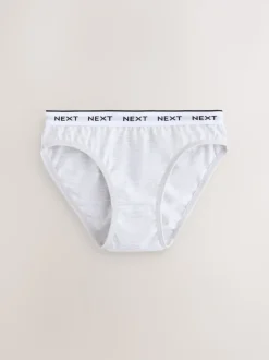 Impression noir/blanc - Lot de 10 slips de bikini (5-16 ans)