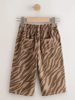 Impression Zèbre - Jeans à jambe large (3mths-7yrs)