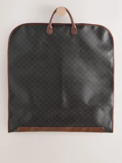 Imprimé - Sac de transport de costume monogramme