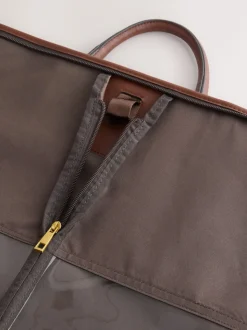 Imprimé - Sac de transport de costume monogramme