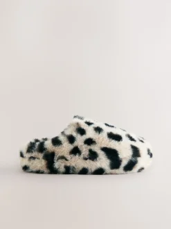 Imprimé animal - Faux Fur Mule Slippers
