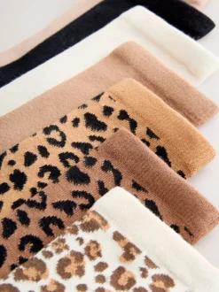 Imprimé animal - Paquet de chaussettes de cheville 7