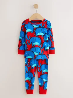 Imprimé animal coloré - Lot de 3 pyjamas Snuggle (9mois-8ans)