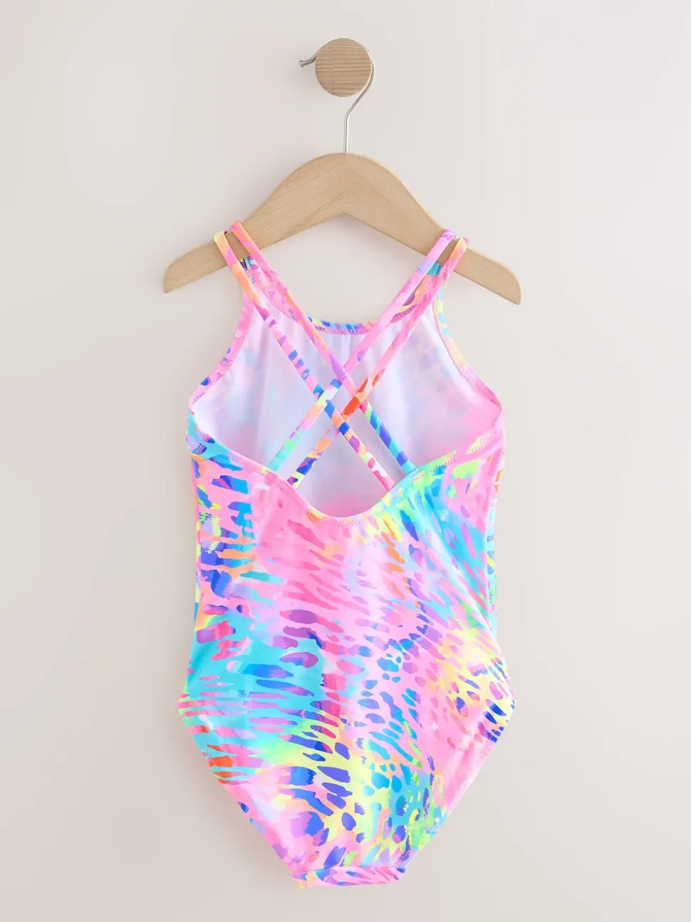 Imprimé animal coloré - Maillot de bain à double bretelle (3-16yrs)