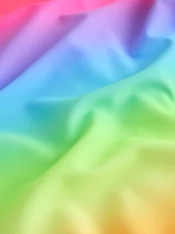 Imprimé arc-en-ciel dégradé - Maillot de bain Sunsafe à manches longues (3mois-16ans)