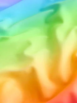 Imprimé arc-en-ciel dégradé - Maillot de bain à col dégagé (3-16ans)