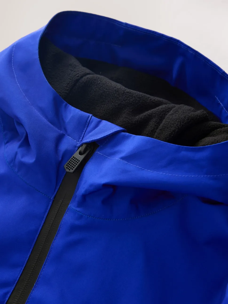 Imprimé Bleu Éclair - Veste à capuche imperméable doublée de polaire (3-17ans)