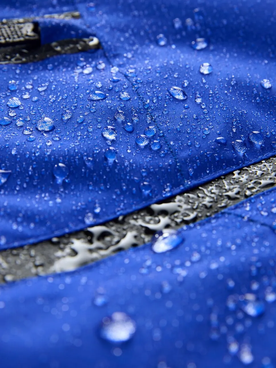 Imprimé Bleu Éclair - Veste à capuche imperméable doublée de polaire (3-17ans)