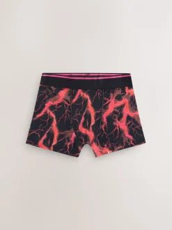 Imprimé éclair multicolore - Lot de 7 boxers (3-16ans)