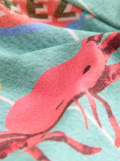 Imprimé Conversational - Maillot de bain gainant le ventre froncé