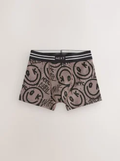 Imprimé crâne grafitti - Lot de 5 boxers (3-16ans)