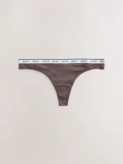 Imprimé Léopard - Lot de 4 culottes à logo en coton