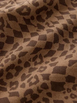 Imprimé léopard fauve - Pantalon large à enfiler (3mois-7ans)