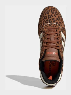 Imprimé léopard/blanc - Adidas Breaknet Sleek Trainers