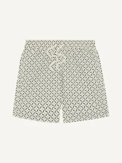 Imprimé Lotus Nature Santos - Shorts de bain Frescobol Carioca Rio