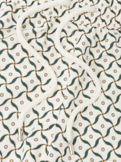 Imprimé Lotus Nature Santos - Shorts de bain Frescobol Carioca Rio