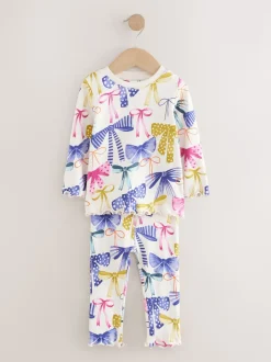 Imprimé nœud multiple - Lot de 3 pyjamas Snuggle (9mois-12ans)