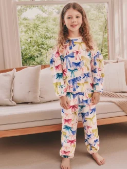 Imprimé nœud multiple - Pyjama en laine polaire (9mths-16yrs)