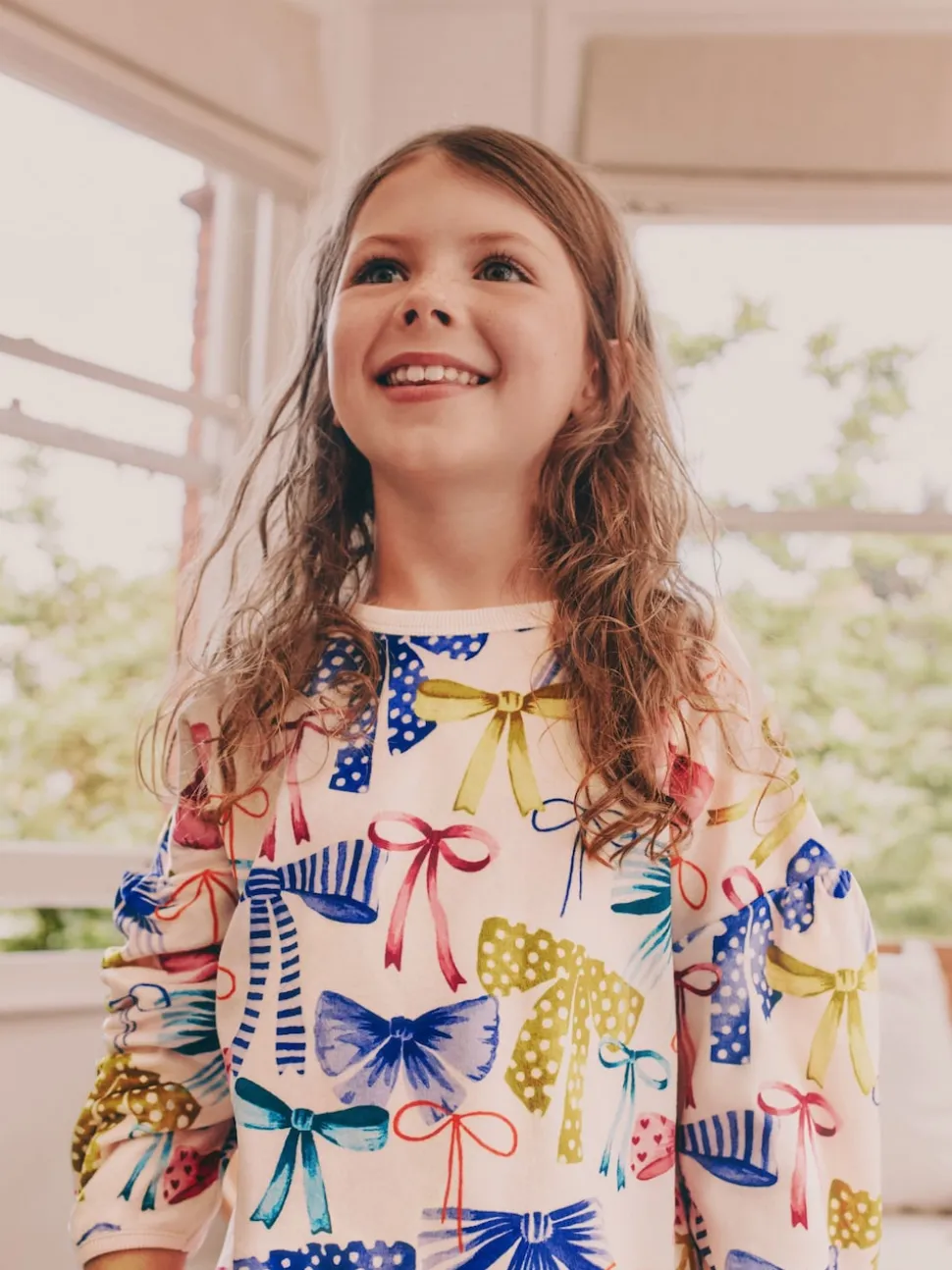 Imprimé nœud multiple - Pyjama en laine polaire (9mths-16yrs)