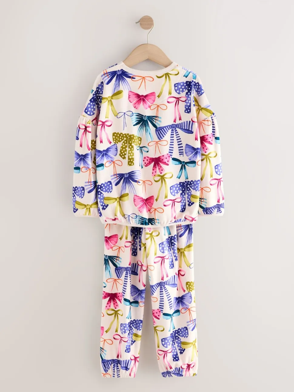 Imprimé nœud multiple - Pyjama en laine polaire (9mths-16yrs)