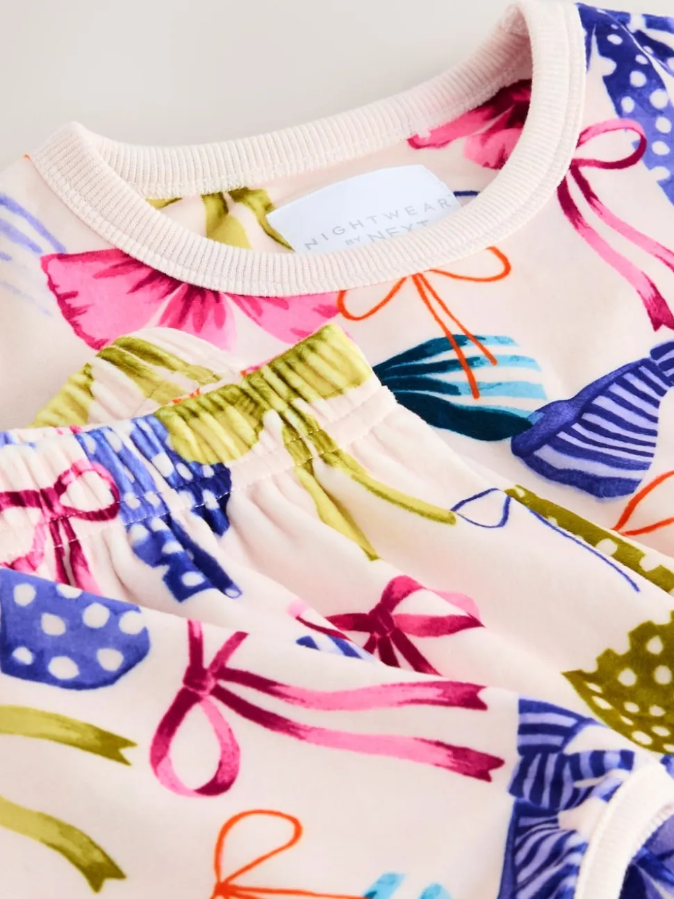 Imprimé nœud multiple - Pyjama en laine polaire (9mths-16yrs)