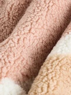 Imprimé ours en peluche marron - Polaire zippée (3mois-7ans)