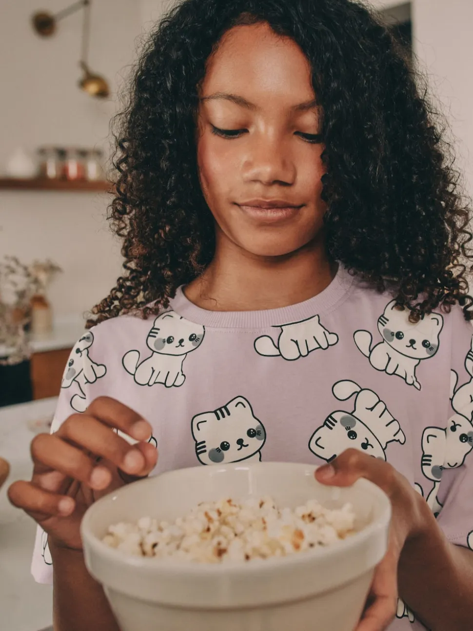 Imprimé panda noir/blanc - Lot de 3 joggings de pyjama (3-16ans)