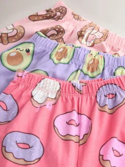 Imprimé slogan avocat - Lot de 3Joggings pyjama (3-16ans)