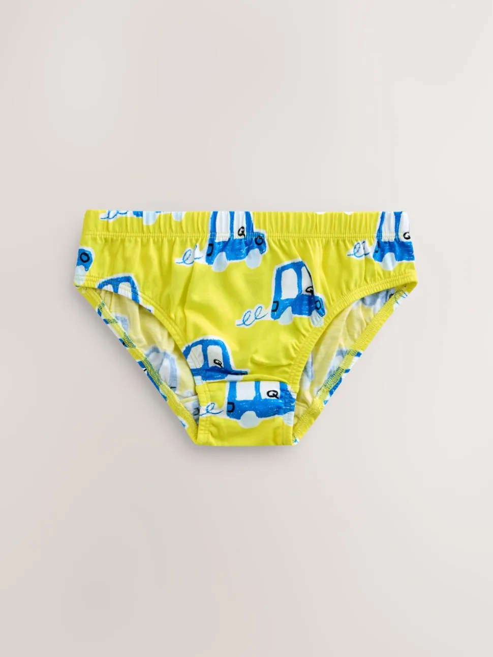 Imprimé voiture multicolore - Lot de 7 slips en coton (1.5-10ans)