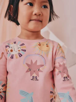 Imprimé western rose/jaune - Lot de 3 pyjamas Snuggle (9mois-12ans)