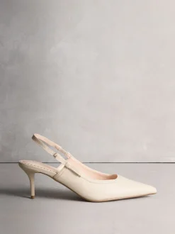 ivoire - Chaussures à talons Forever Comfort® à bout pointu et bride arrière