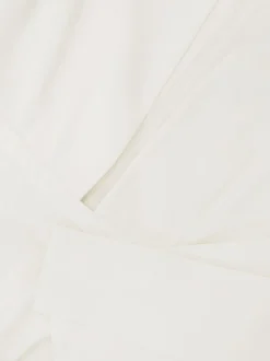 ivoire - Combinaison Reiss Evora à décolleté plongeant et manches fendues