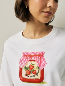 Jam écru - Pyjama à manches courtes