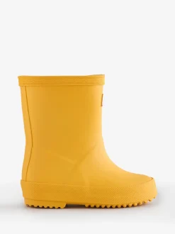 Jaune - Hunter Kids First Matte Wellies