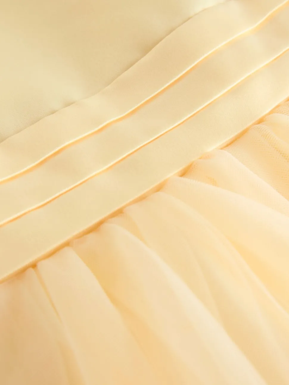 Jaune - Robe à nœud Flower Fille (3-12ans)