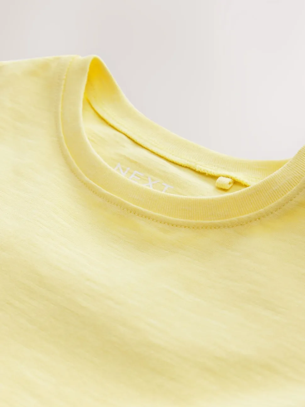 Jaune - T-shirt 100% coton Daisy à manches courtes (3mois-7ans)