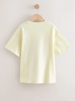 Jaune - T-shirt graphique oversize Nirvana (3-16ans)