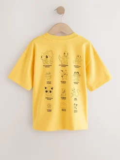 Jaune - T-shirt Pokémon à manches courtes (3-16ans)