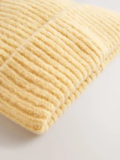 Jaune citron - Bonnet moelleux (1-16ans)